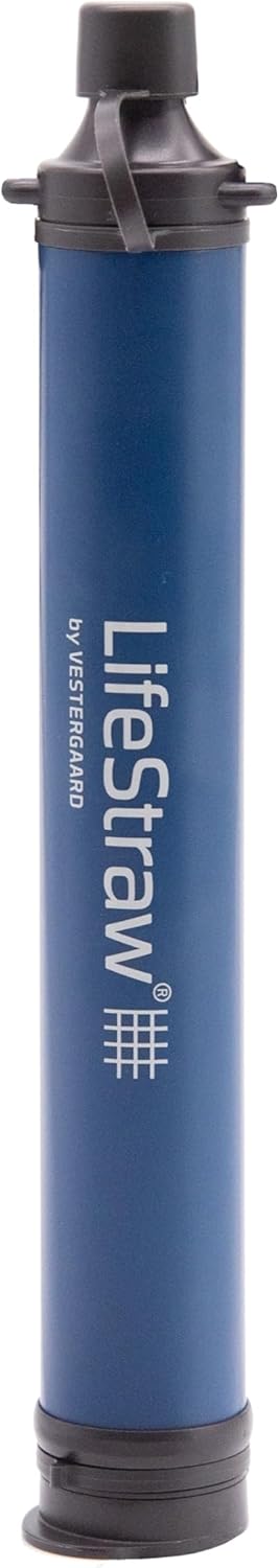 Personal Water Filter for Hiking, Camping, Travel, and Emergency Preparedness