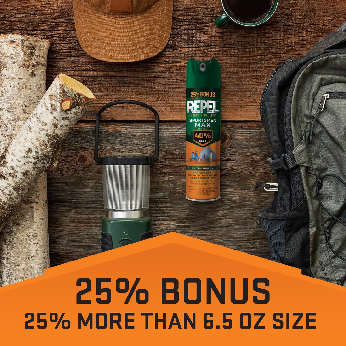 (2 Pack) Sportsmen Max Formula Insect lent Aerosol Spray W/ 40% DEET, 8.125 Ounces