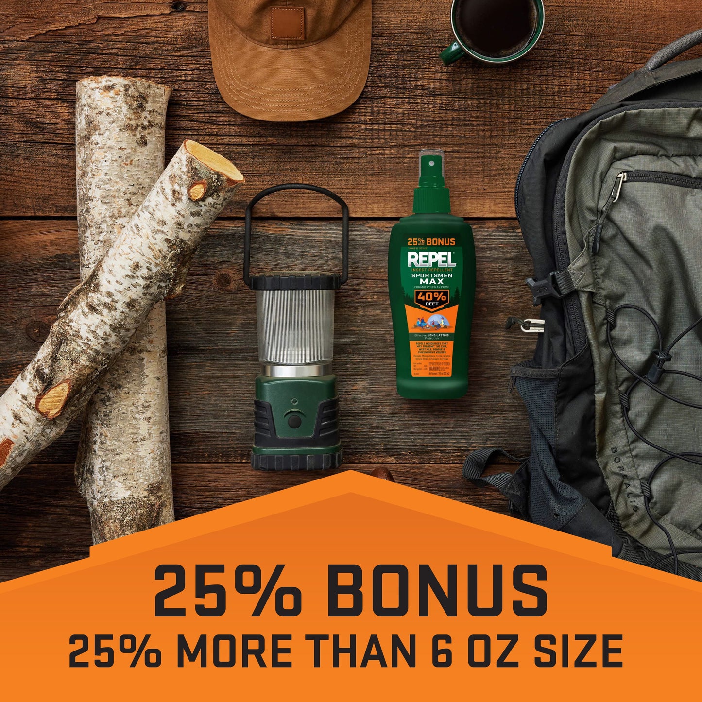 Insect lent Sportsmen Max Formula Pump Spray W/ 40% Deet, 7.5 Ounces