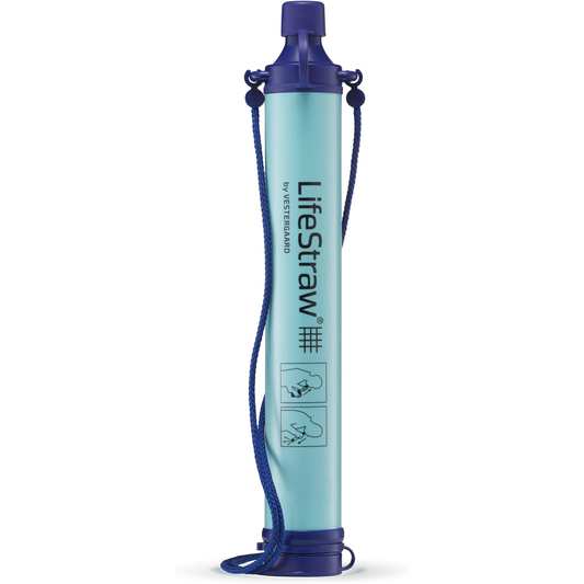 Personal Water Filter for Hiking, Camping, Travel, and Emergency Preparedness