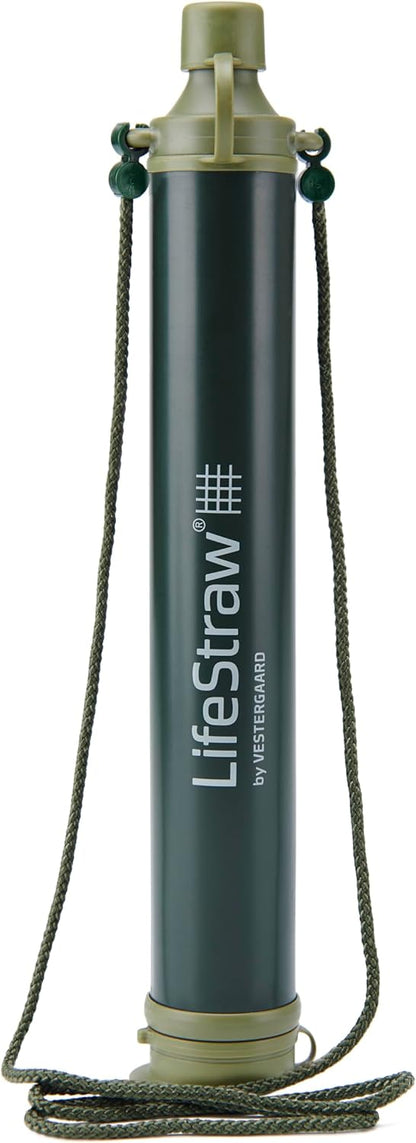 Personal Water Filter for Hiking, Camping, Travel, and Emergency Preparedness