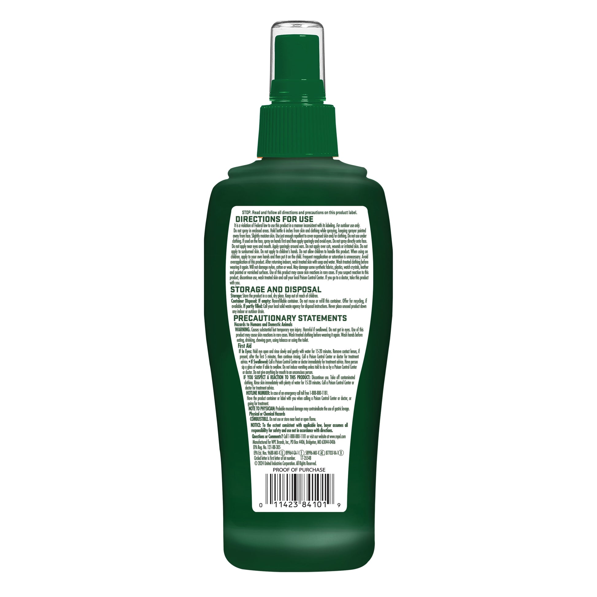 (2 Pack)  Insect lent Sportsmen Max Formula Pump Spray W/ 40% Deet, 7.5 Ounces
